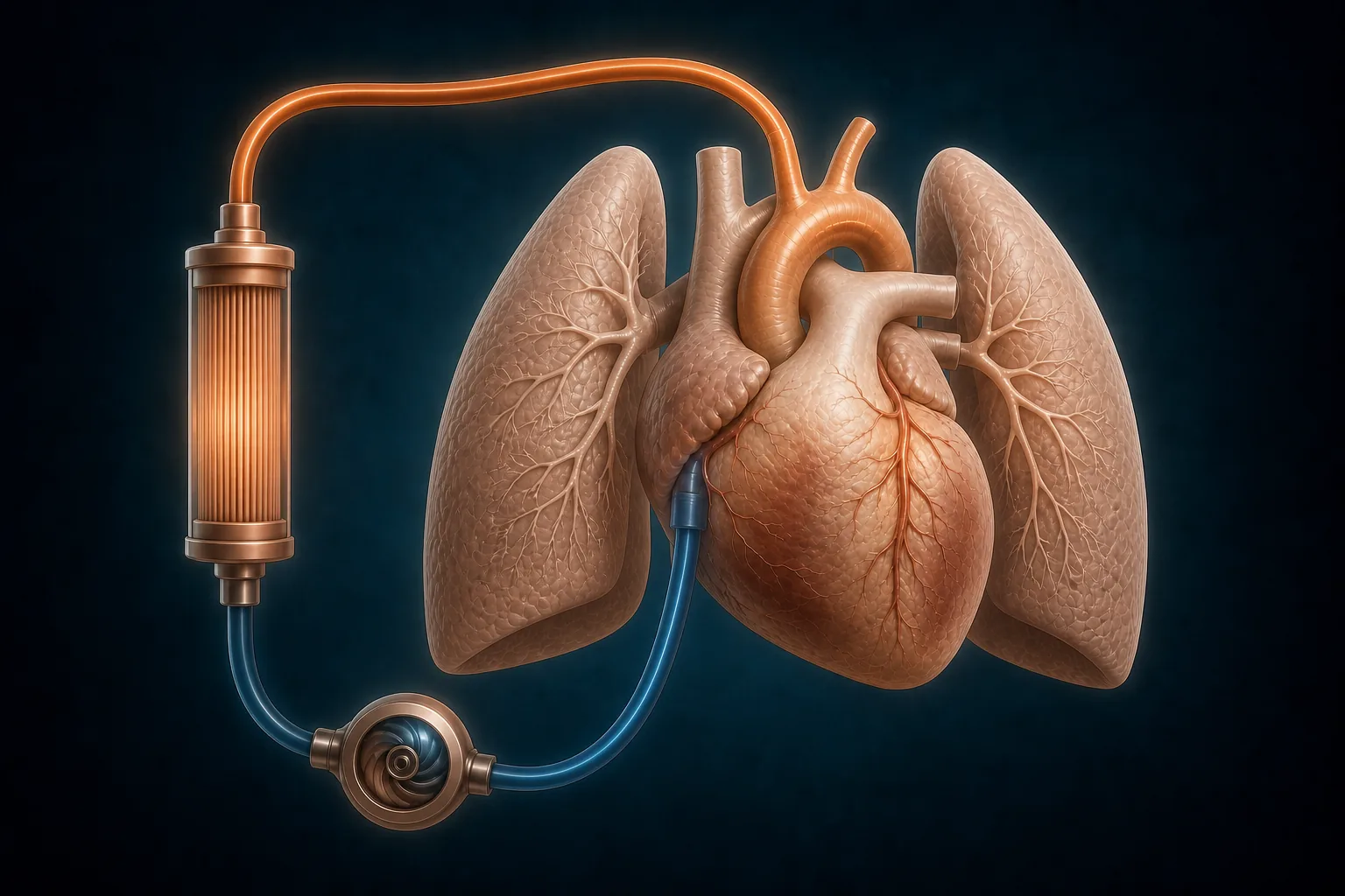 Instalação de ECMO